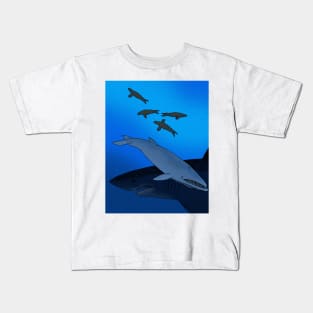 Balaenoptera bertae Kids T-Shirt